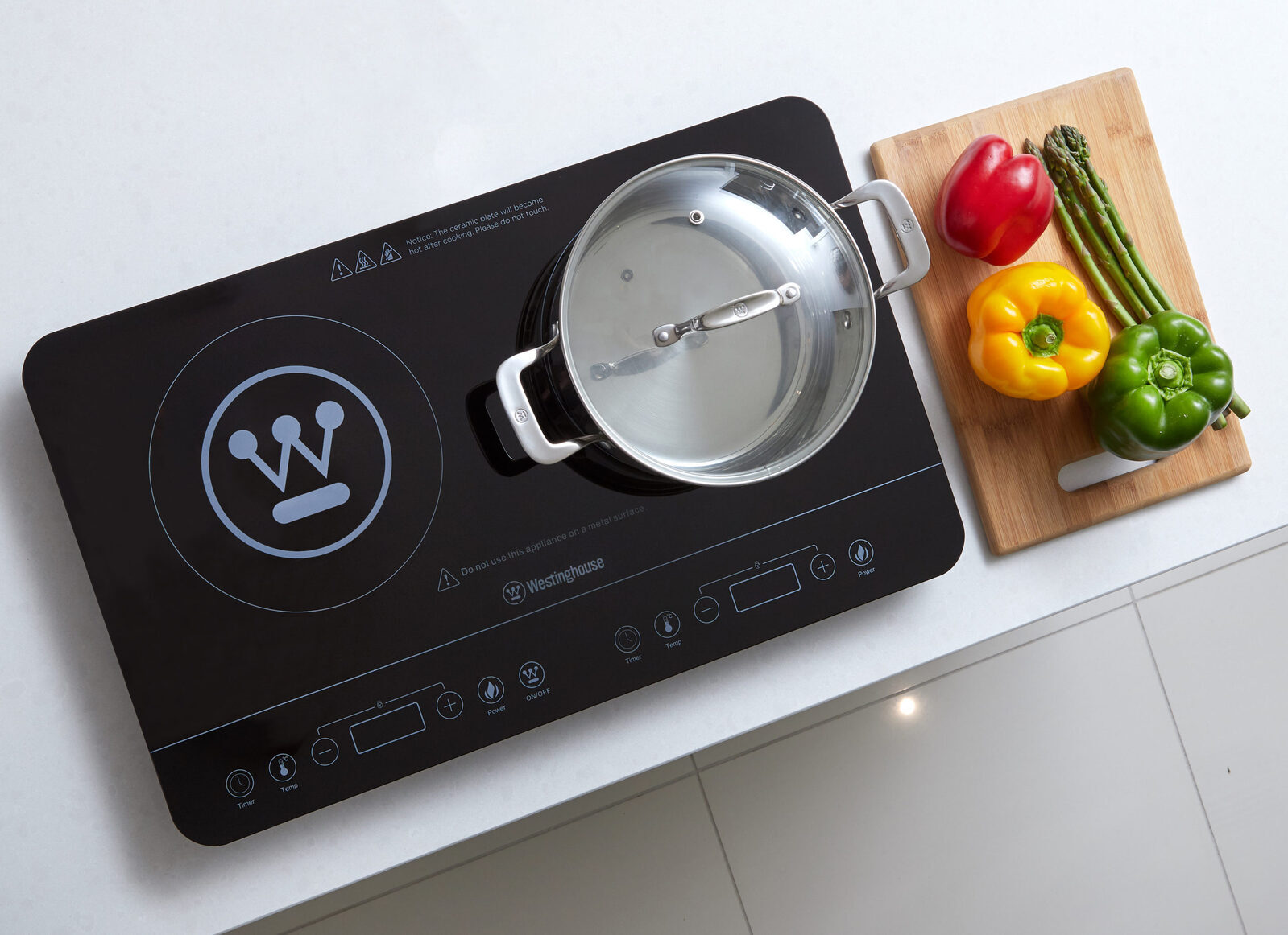 Westinghouse Twin Induction Cooktop