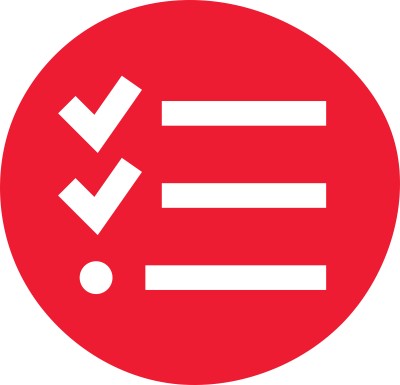 We check everything icon checklist