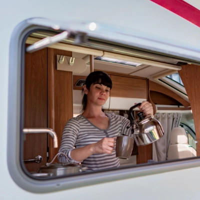 Placeholder icon for caravan warranty and peace of mind