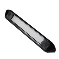 LED External Awning Light 250mm Black Shell - PC