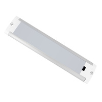LED Swipe Sensor Cabinet Bar Light 220mm White/Silver