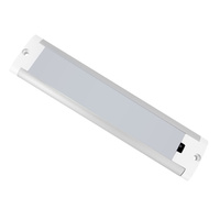 LED Swipe Sensor Cabinet Bar Light 320mm White/Silver