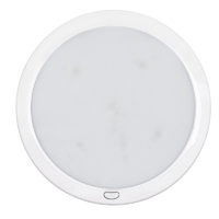 LED Ultra Slim Opal Panel Light W/ Memory switch 216mm Cool white