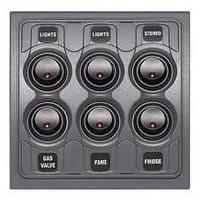 Bep 6 Way Control Panel 12 volt