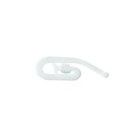 Nylon Curtain Gathering Hook White
