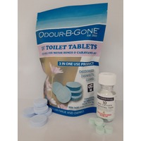 ODOUR B GONE BOX 50x 8g  TABLETS