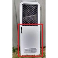 Camec Replacement Door Panel Insert Smooth White w/ Vent t/s 622w Doors