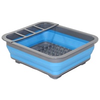 Collapsible Dish Drainer - Blue