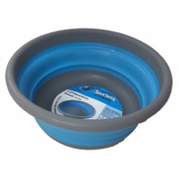 Collapsible Large Wash Bowl Blue