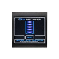 Camec Single Water Tank Gauge Black Trim (No Sender Probe)