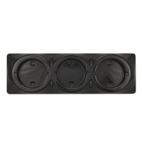 Led Autolamps 102 Series Triple Mount Base Black