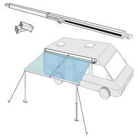 Fiamma Curved Rafter Pro 98655A002