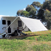 Coast Front Sunscreen to Suit 10 foot Rollout Awning