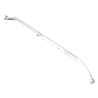 Carefree White Curved Hardware Bent Top & Bent Leg