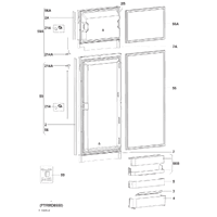 Dometic RMD/RMDX Freezer Door Gasket