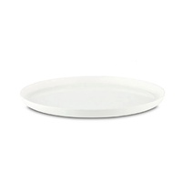 Palm Sorona Dinnerware - Black Medium Plate