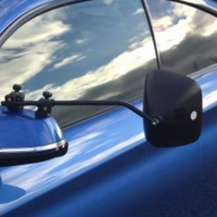 Milenco Grand Aero 4 Extra Wide Convex  (RED) Towing Mirror (Twin Pack). MIL2912