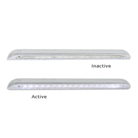 LED Autolamps Door Entry Strip Light Chrome