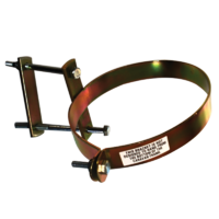 Pole Carrier Bracket Single to suit 150mm Pvc Pole