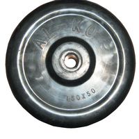 AL-KO Replacement 6" Solid Rubber Wheel 