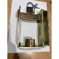 Dual Trailer Coupling Lock Heavy Duty