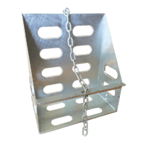 Jerry Can Holder - Galvanized
