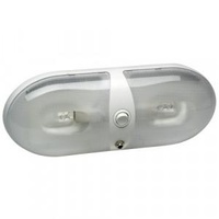 Jayco 12V LED Dual Oval Light (Blue/White Light) (86902)