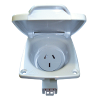 CMS 10AMP Double Pole Socket Outlet