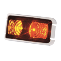 Coast LED Side Marker Lamp Red/Amber