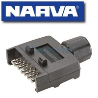 Narva Flat Van Plug 7 Pin Connector 82141BL