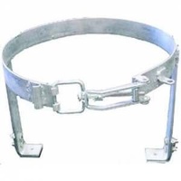 Gas Cyl Cradle 9kg W Adj Clasp Galvanised Plated