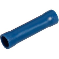 Blue Cable Joiner Flared Vinyl, Fully Insulated 4mm (Box of 100)