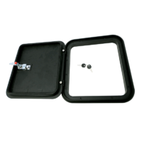 Coast Door 1 - Black 399 x 349