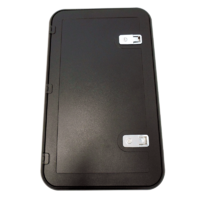 Coast Door 2 - Black 415 X 681 Black Locks