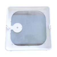 Flyscreen & Inner Frame with 12 Volt Switch Replacement - Ventline Suitable