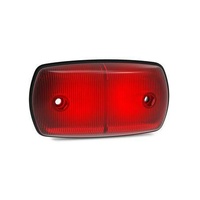 LED AutoLamps Rear Marker - Red 12/24 volt