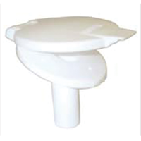 AC41 White Water Filler With Hinged Lid (Non Locking)