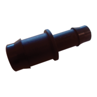 Plastic Barbed Reducing Joiner 19mm X 13mm