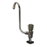Coast Right Hand Fold Down Chrome Faucet