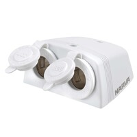 Narva HDRV Power Heavy-Duty Twin Surface Mount Double Accessory