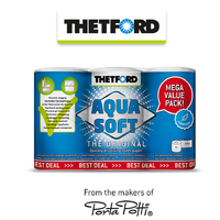 Thetford Aqua Soft Toilet Tissue 6 pack