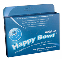 Happy Bowl Toilet Bowl Liners-50 Per Pack