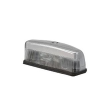 Silver Licence Plate Light