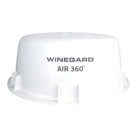 Wineguard Air 360 Omnidirectional TV Antenna with AM/FM White