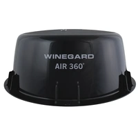 Wineguard Air 360 Omnidirectional TV Antenna with AM/FM Black