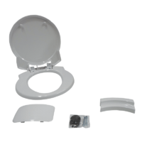 Thetford Replacement Toilet Seat for Ceramic Bowl(850-01594)