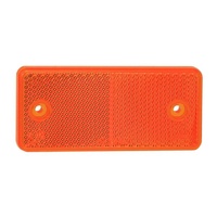 Amber Reflector 94mm x 44mm