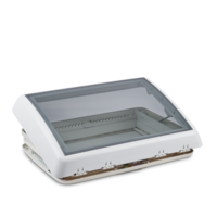 Dometic Electric Midi Heki with White Edge Dome DOM14941701