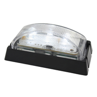 AP51MWB LED Front Marker White Black Base