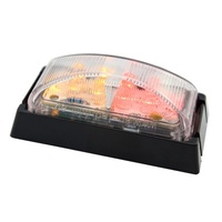 AP51MRAB LED Side Marker Red/Amber Black Base
